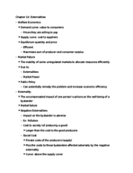 Chapter 10 Economics Notes