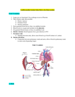 Cardiovascular Unit Part 2