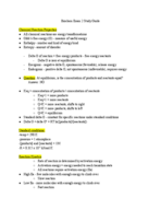 Biochem Exam 2 Study Guide