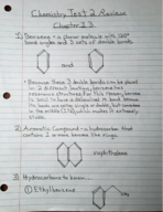 Chemistry 110, Test 2 Study Guide