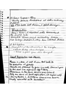 Bio notes