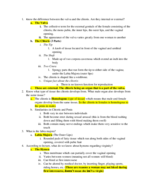 Exam 2 Review: Chapters 4-6