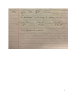 CHM 252: Carbonyl Groups and Acetal Reactions (Week 5)