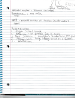 Genetics Notes Week 4