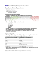 Intro to Administration, Week 9 Class Notes