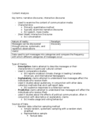 Content Analysis