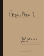 General Chem 1 notes up to exam 2 
