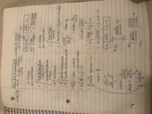 Week 8 notes