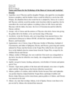 Study Guide for Agamemnon