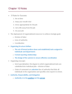 Chapter 10 Class Notes