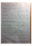 Lymphatic system and Respiratory system