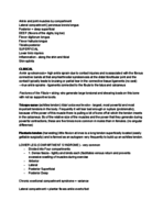 BIO 316 Week 10 Notes