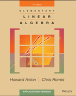Elementary Linear Algebra : Applications Version | 11th Edition | ISBN: 9781118474228 | Authors: Howard Anton, Chris Rorres