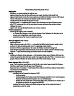World history final study guide 