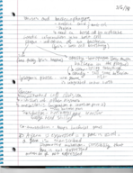 Genetics Week 5 Notes
