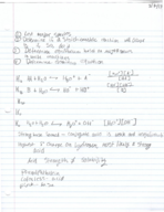 Chemistry Week 5 Notes