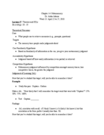 Week 13, Chapter 14: Metamemory