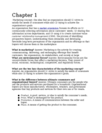 Mid term for Marketing Management 3104