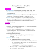SOC 202 Exam 2 Study Guide