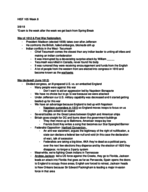 HIST 105- Week 8