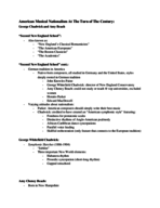 Music History II, week 8