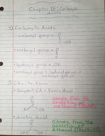 Chemistry 110, Week 7 Class Notes