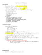 Chapter 7- Cost-Volume-Profit Analysis