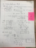 Math 1310, Week 8