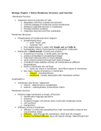 Biology Chapter 7 notes