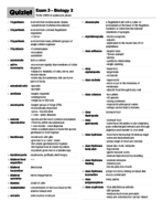 Week 11 Bio notes