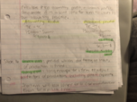 Microeconomics exam study guide fix up
