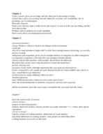 Cognition EXP3505 Exam 2 Study Guide