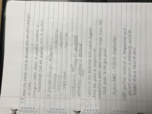 Week 10 notes