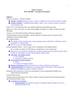 PSYC 450 Exam 2 Review