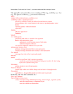 PY 372 Exam 2 Study Guide