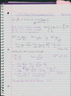 Math 180 Notes (Calculus 2): Ratio, Comparison Test