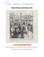 Week 9 Notes for Art History 2720