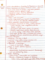 CLS 102 Week 8 Notes