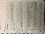 ADV Class Notes - Weeks 6-7