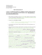 Study guide 1