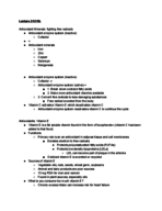 week 6 notes nutrition