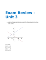 Exam 3