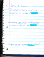 General Chemistry 2 Exam 3 Study Guide