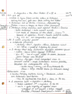 CLS 102 Week 9 Notes