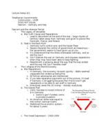 Lecture Notes - Week of 4/3