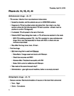 Pharm ch. 14, 15, 41, 44