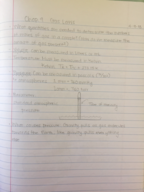 Chem 400, Week 9 Notes