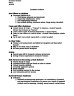 Sociology, Week 10 & 11