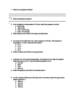 Chemistry 110 Study Guide