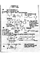 Reactions for Exam 3